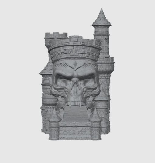 Chonky Skull Castle Dice Tower