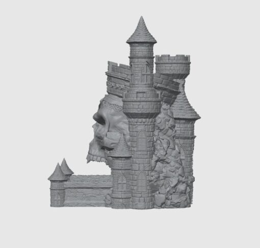 Chonky Skull Castle Dice Tower - Image 3