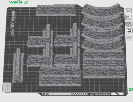 Village Scatter Terrain walls