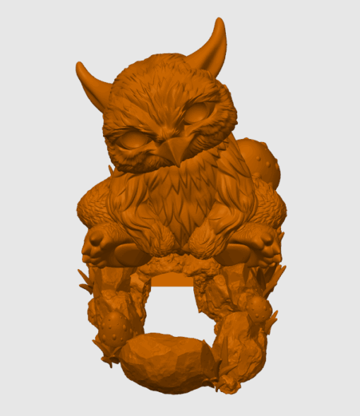 Baby Owlbear Dice Tower - Image 2