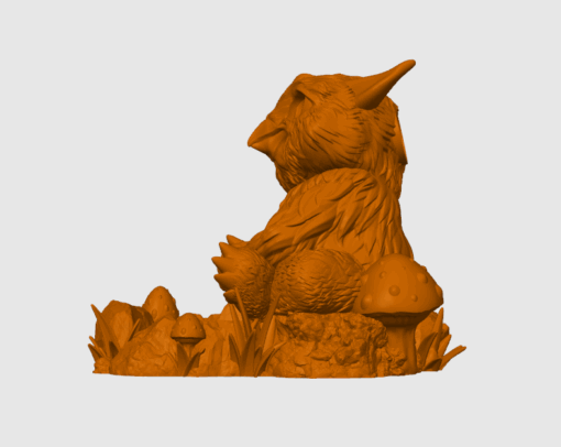 Baby Owlbear Dice Tower - Image 3