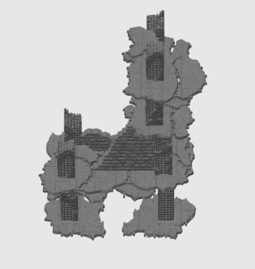 Concrete Ruins Building 1 - Image 2