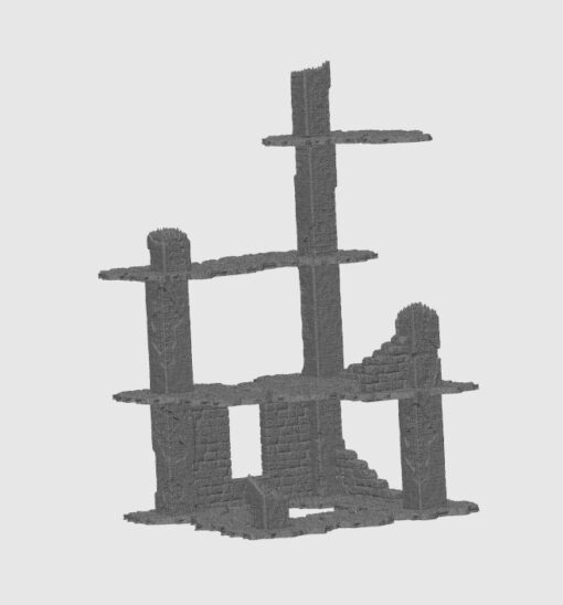 Concrete Ruins Building 2 - Image 5