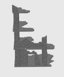 Alternative view of Concrete Ruins Building 3