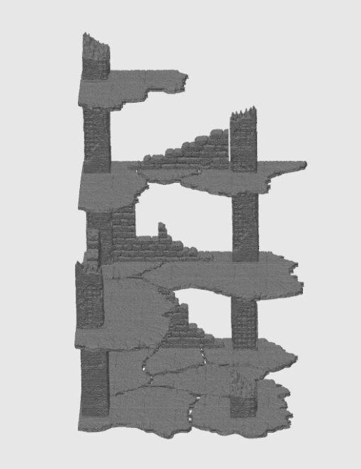 Concrete Ruins Building 3 - Image 4