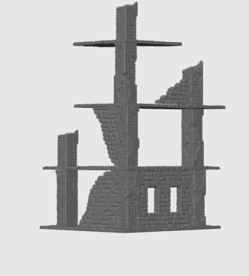 Concrete Ruins Building 4 - Image 4