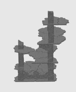 Alternative view of Concrete Ruins Building 6
