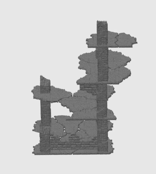 Concrete Ruins Building 6 - Image 2