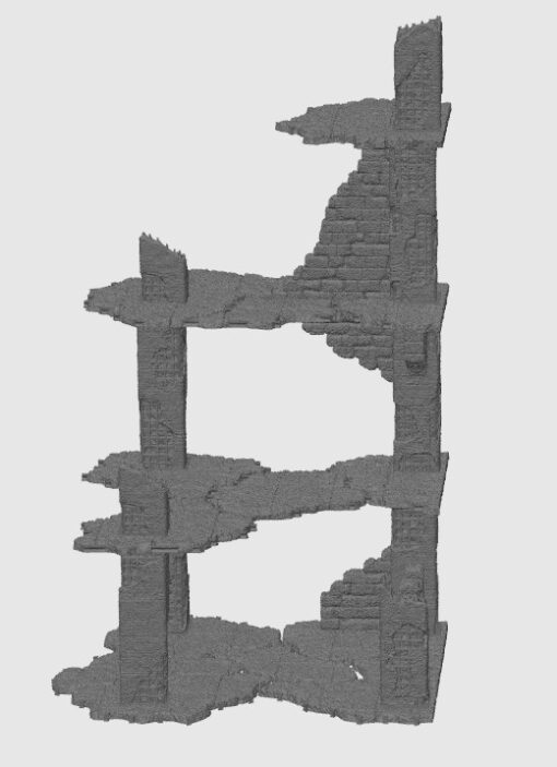 Concrete Ruins Building 5 - Image 2
