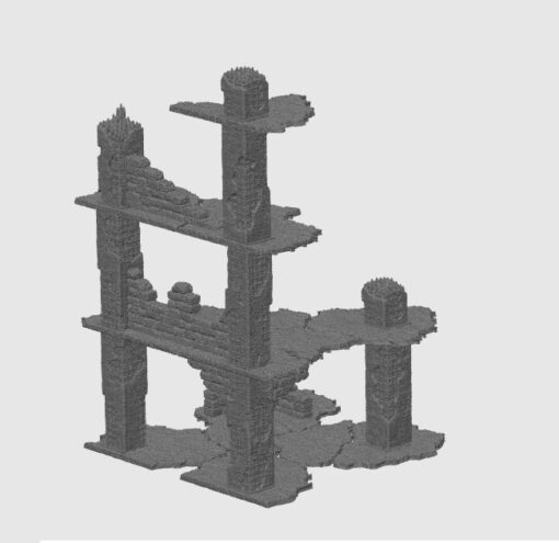 Concrete Ruins Building 5 - Image 4