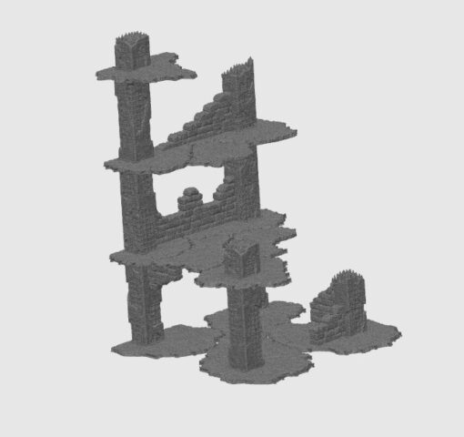 Concrete Ruins Building 5 - Image 5
