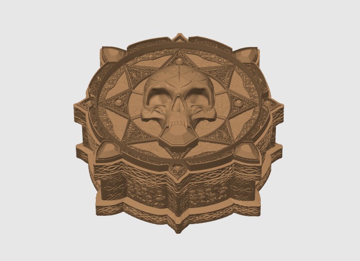 Necrotic Dice Box Storage