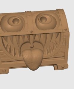 Cute Mimic Dice Storage